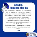 Aviso de Consulta Pública
