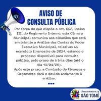 Aviso de Consulta Pública