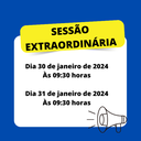 Aviso de Sessão Extraordinária